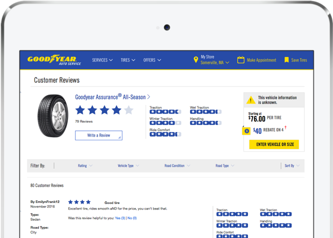 How To Read Tire Sizes | Goodyear Auto Service