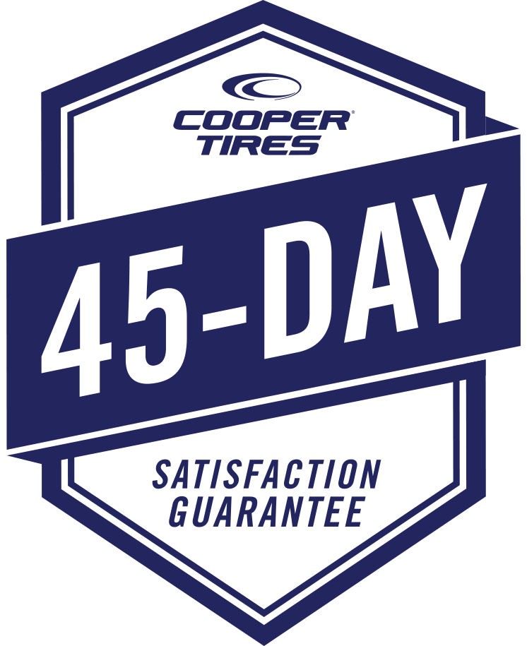 Cooper 45-Day Guarantee Badge