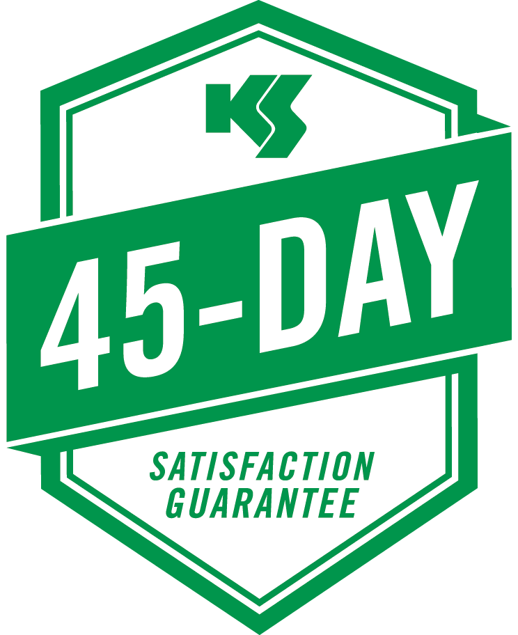 Kelly 45-Day Guarantee Badge