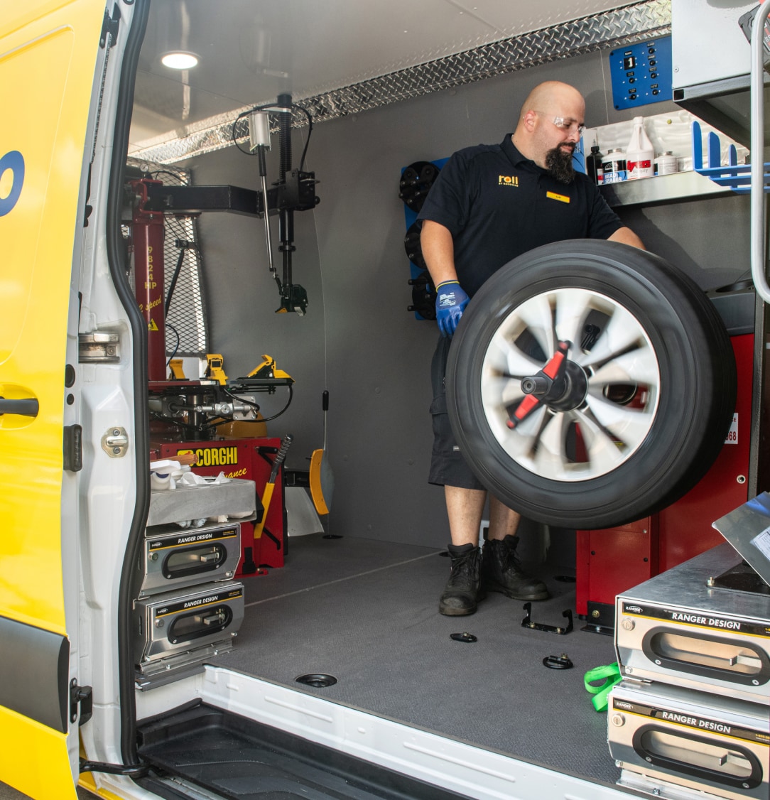 Mobile Tire Installation, Tampa